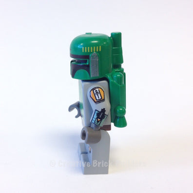 LEGO Minifigure -- Boba Fett (Cloud City - Printed Arms & Legs)-Star Wars / Star Wars Episode 4/5/6 -- SW0107 -- Creative Brick Builders